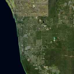 PMC USA, Florida Naples Terrains Satellite Texture