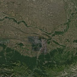 PMC Chechnya Grozny Terrains Satellite Texture