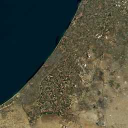 PMC Israel, Gaza Strip Terrains Satellite Texture