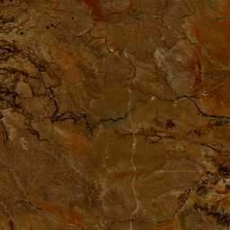 PMC Libya, Bani Walid Terrains Satellite Texture