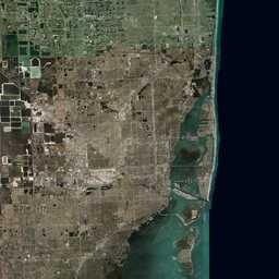 PMC USA, Florida Miami Terrains Satellite Texture