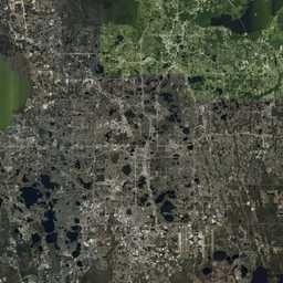 PMC USA, Florida Orlando Terrains Satellite Texture