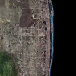 PMC USA, Florida Palm Beach Terrains Satellite Texture