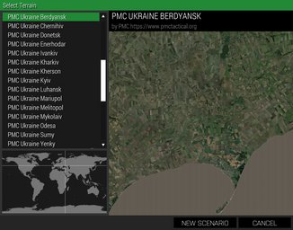 PMC Ukraine Berdyansk ArmA 3 Terrains Mission Editor Select