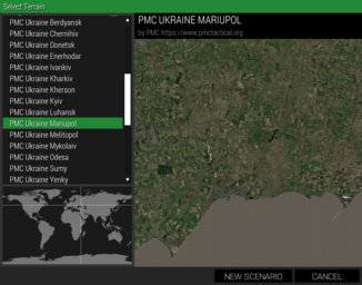 PMC Ukraine Mariupol ArmA 3 Terrains Mission Editor Select