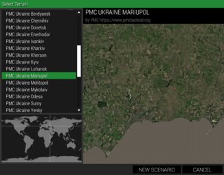 PMC Ukraine Mariupol ArmA 3 Terrains Mission Editor Select